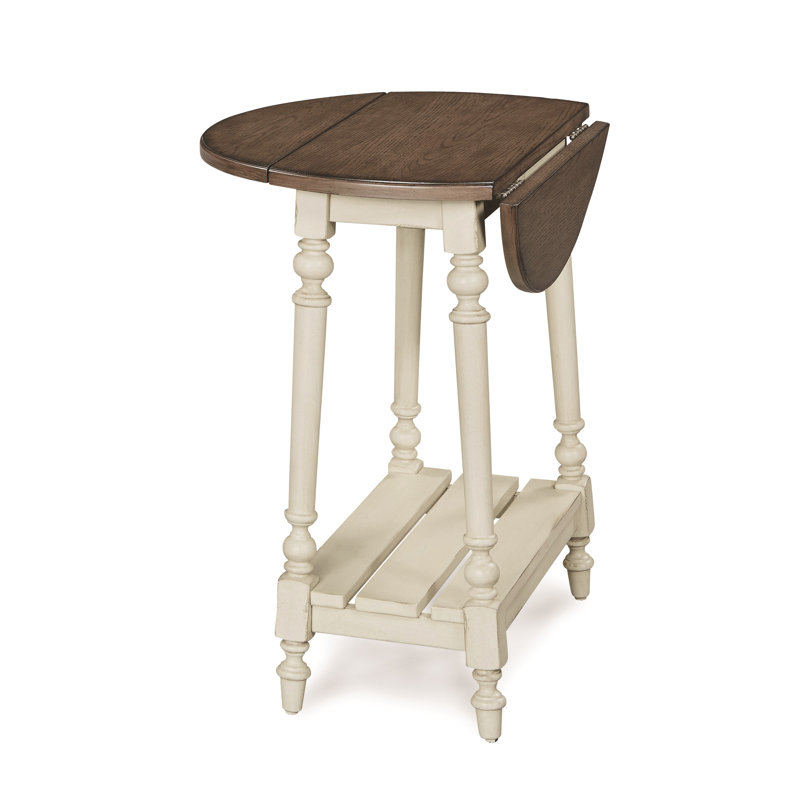 August Grove® Shumway Drop Leaf End Table & Reviews Wayfair